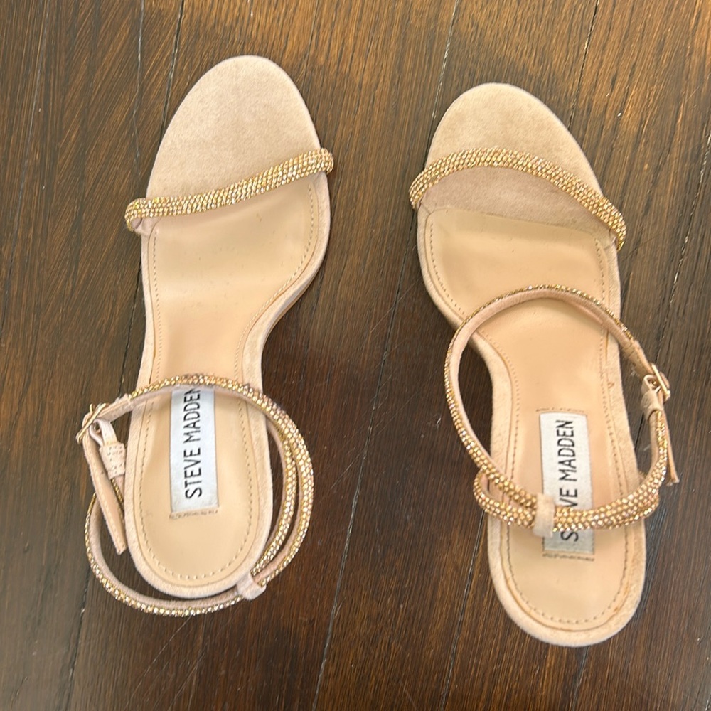 Steve Madden Gold Heels